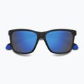 Detské slnečné okuliare Polaroid PLD 8057/S matte black/blue mirror polarized 4