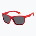 Detské slnečné okuliare Polaroid PLD 8057/S matte red/grey polarized 2
