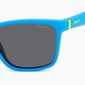 Detské slnečné okuliare Polaroid PLD 8057/S matte blue/grey polarized 5