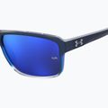 Viacvrstvové pánske slnečné okuliare Under Armour Kickoff S3 blue shaded grey/blue 7