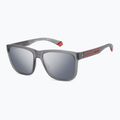 Pánske slnečné okuliare Polaroid PLD 2155/S matte grey/grey silver mirror polarized 2