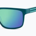 Pánske slnečné okuliare Polaroid PLD 2157/S matte teal/greygreen mirror polarized 5