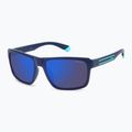 Pánske slnečné okuliare Polaroid PLD 2158/S matte blue/blue mirror polarized 2