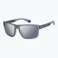 Pánske slnečné okuliare Polaroid PLD 2158/S matte grey/grey silver mirror polarized 2