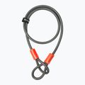 Zámok na bicykel Kryptonite Kryptolok Standard U-Lock + kábel Kryptoflex čierna/sivá 4