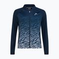 Dámska tenisová bunda HEAD Breaker navy blue 814632