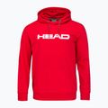 Pánska tenisová mikina HEAD Club Byron Hoodie červená