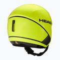 Detská lyžiarska prilba HEAD Downforce Jr žltá 320310 10