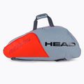 Tenisová taška HEAD Radical 9R Supercombi 64 l sivá 283511