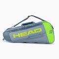 Tenisová taška HEAD Core 6R Combi 50 l sivá 283401 2