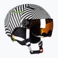 Detská lyžiarska prilba HEAD Mojo Visor S2 biela a čierna 328152