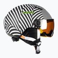 Detská lyžiarska prilba HEAD Mojo Visor S2 biela a čierna 328152 4