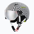 Detská lyžiarska prilba HEAD Mojo Visor S2 biela a čierna 328152 9