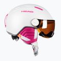 Detská lyžiarska prilba HEAD Maja Visor S2 biela 328172 4