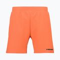 Pánske tenisové šortky HEAD Power orange 811473FA
