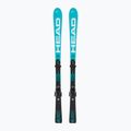 Detské zjazdové lyže HEAD WC e.Race Team SW JRS + Jrs 7.5 black/blue