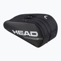 Tenisová taška HEAD Team Racquet L čierna/biela