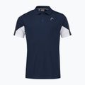 HEAD Club 22 Tech pánske tenisové polo tričko navy blue 811421 3