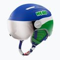 Detská lyžiarska prilba Head Mojo Visor Jr blue/green/silver red