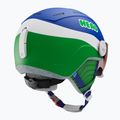 Detská lyžiarska prilba Head Mojo Visor Jr blue/green/silver red 2