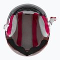 Detská lyžiarska prilba HEAD Maja Visor white/silver red 5