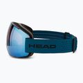 Lyžiarske okuliare HEAD Magnify 5K blue/petrol/5k blue/orange 5