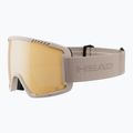Lyžiarske okuliare HEAD Contex Pro 5K gold/sand/5k gold