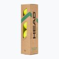 Tenisové loptičky HEAD Reset Pro 4 ks. žlté