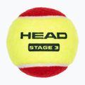 Detské tenisové loptičky HEAD Stage 3 3 ks červené. 3