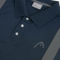 Pánske tenisové polo tričko HEAD Club 25 Tech Polo navy 9