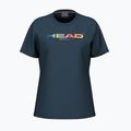 Dámske tenisové tričko HEAD Rainbow W navy