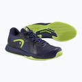 Pánska tenisová obuv HEAD Sprint Team 4.0 Clay navy/ lime 5