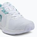 Dámska tenisová obuv HEAD Sprint Evo 3.5 Clay white/ turquise 7