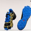 Pánska trailová obuv Salomon Speedcross 5 GTX zeleno-modrá L416124 11