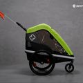 Hamax Avenida One príves na bicykel čierno-zelený 42_HAM 9