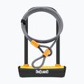 Zámok na bicykel OnGuard Neon 8154OR U-Lock čierno-oranžový