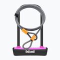 Zámok na bicykel OnGuard Neon 8154PN U-Lock čierny/ružový