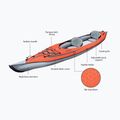 Nafukovací kajak pre 2 osoby Advanced Elements AdvancedFrame Convertible with Pump 457 cm red 9