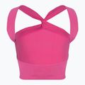 Dámsky top adidas Ribbed Active Seamless Halter Bralette 3D semi lucid fuchsia 2