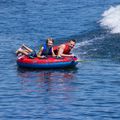 Plavák na ťahanie O'Brien Super Screamer Boat Tube Red/Blue 7