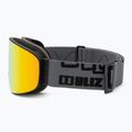 Lyžiarske okuliare Bliz Flow matt black/brown gold multi/yellow 5