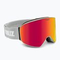 Lyžiarske okuliare Bliz Flow matt light grey/brown red multi/pink 2