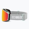 Lyžiarske okuliare Bliz Flow matt light grey/brown red multi/pink 5
