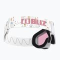 Detské lyžiarske okuliare Bliz Pixie Jr white/pink 5