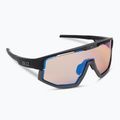 Bliz Vision Nano Optics Nordic Light S2 matné čierne/svetlé koralové/oranžové modré multi okuliare na bicykel 2