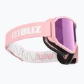 Lyžiarske okuliare Bliz Rave matt powder pink/brown pink multi 8