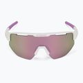 Cyklistické okuliare Bliz Matrix S3 matné biele fialové logo / hnedoružové multi 52304-04 3