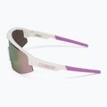 Cyklistické okuliare Bliz Matrix S3 matné biele fialové logo / hnedoružové multi 52304-04 4