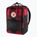 Fjällräven Kanken Re-Wool Batoh na notebook 15" red/black 3