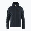 Pánska trekingová mikina Fjällräven Keb Fleece Hoodie navy blue F81878